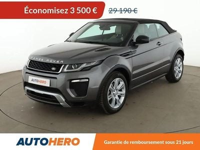 Gris Occasion 2017 Land Rover Range Rover evoque Cabriolet | 25 690 € (Prix juste)