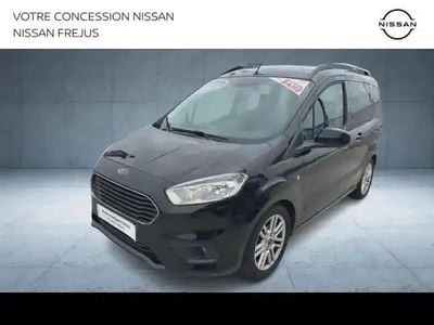 Occasion Ford Tourneo Courier Ambiente 100 ch (73 kW) 2020 Noir Monospace