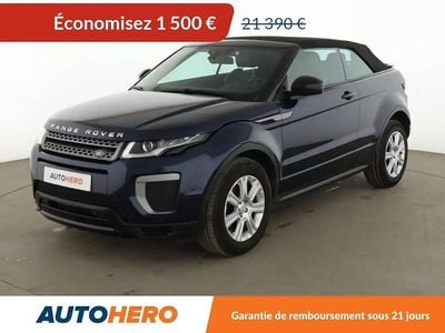 Bleu Occasion 2017 Land Rover Range Rover evoque SE Dynamic Cabriolet | 19 890 € (Super prix)