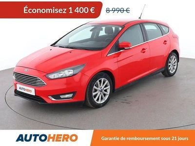 Occasion Ford Focus Titanium 101 ch (74 kW) 2015 Rouge Citadine