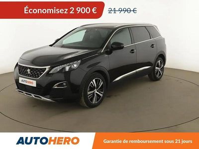 Noir Occasion 2019 Peugeot 5008 GT-line SUV | 19 090 € (Prix juste)