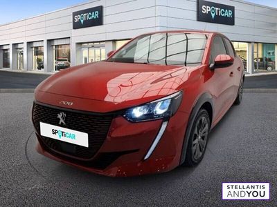 Rouge Occasion 2021 Peugeot e-208 Style Citadine | 13 090 € (Prix juste)