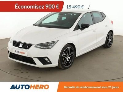 Blanc Occasion 2019 Seat Ibiza FR Citadine | 14 590 € (Super prix)