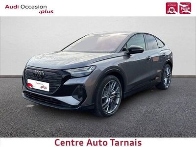 Gris typhon métallisé Occasion 2024 Audi Q4 Sportback e-tron Design SUV | 49 990 € (Prix juste)