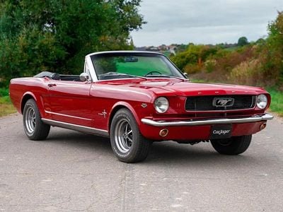 Occasion Ford Mustang 200 ch (147 kW) 1966 Rouge Cabriolet