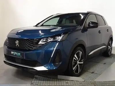 Bleu Occasion 2021 Peugeot 3008 GT SUV | 24 490 € (Prix assez cher)