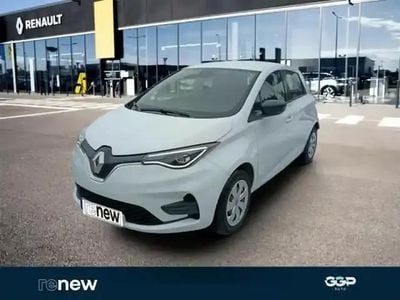 Blanc Occasion 2021 Renault Zoe Life Citadine | 13 999 € (Prix assez cher)