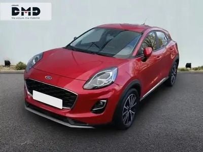 Rouge fantastic métallisée premium Occasion 2021 Ford Puma Titanium SUV | 17 990 € (Prix assez cher)