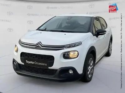Blanc Occasion 2019 Citroën C3 Live Berline | 8 499 € (Prix juste)
