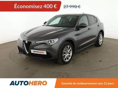 Gris Occasion 2018 Alfa Romeo Stelvio Super SUV | 27 590 € (Bon prix)