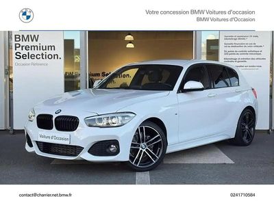 Blanc Occasion 2018 BMW 118 M Sport Citadine | 19 490 € (Prix assez cher)
