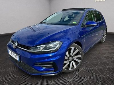 Bleu Occasion 2017 VW Golf VII R-line BlueMotion Berline | 20 999 € (Prix juste)