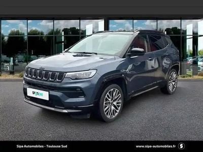 Bleu shade Occasion 2024 Jeep Compass Summit SUV | 31 990 € (Prix juste)