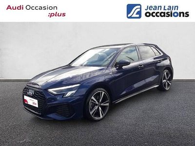 Bleu navarre métallisé Occasion 2021 Audi A3 Sportback e-tron S-Line Citadine | 31 990 € (Prix cher)