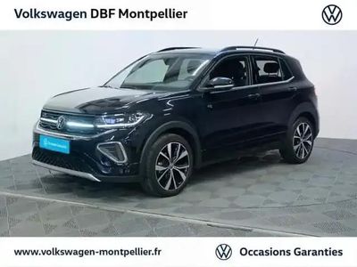 Noir Occasion 2025 VW T-Cross R-line Edition SUV | 26 880 € (Prix assez cher)