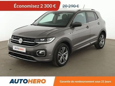 Gris Occasion 2019 VW T-Cross R-line SUV | 17 990 € (Prix juste)