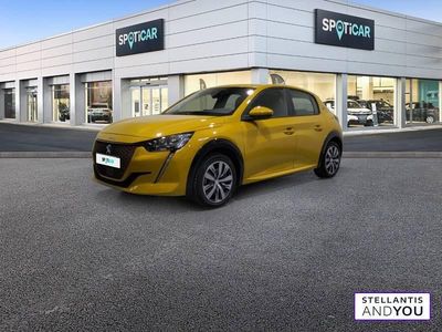 Jaune Occasion 2021 Peugeot e-208 Active Citadine | 14 890 € (Prix juste)