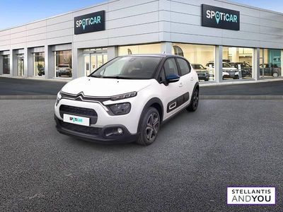 Blanc Occasion 2021 Citroën C3 Feel Citadine | 10 989 € (Prix juste)