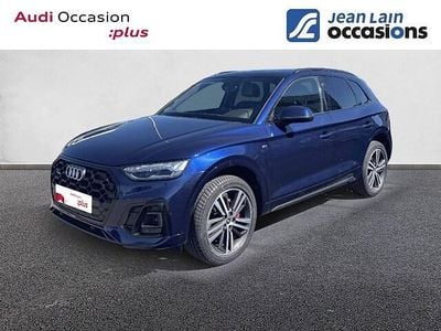 Bleu navarre métallisé Occasion 2021 Audi Q5 S-Line SUV | 46 790 € (Prix cher)