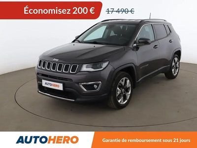 Gris Occasion 2019 Jeep Compass Limited SUV | 17 290 € (Prix juste)