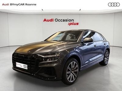 Occasion Audi Q8 S-Line 286 ch (210 kW) 2019 Gris daytona nacré SUV