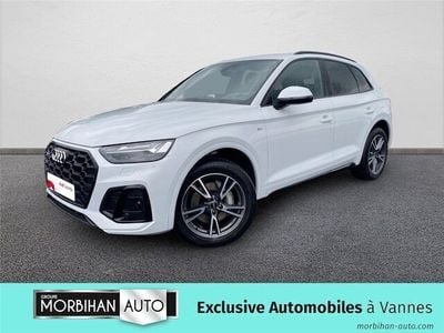 Blanc glacier métallisé Occasion 2024 Audi Q5 S-Line SUV | 51 990 € (Bon prix)