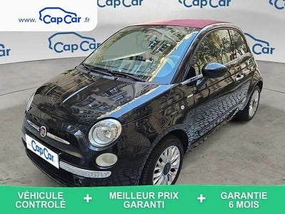 Occasion Fiat 500C Lounge 69 ch (50 kW) 2015 Noir Cabriolet