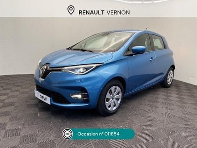 Bleu Occasion 2020 Renault Zoe Business Citadine | 11 990 € (Prix assez cher)