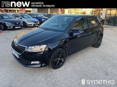 Noir Occasion 2019 Skoda Fabia Clever Berline | 10 990 € (Prix assez cher)