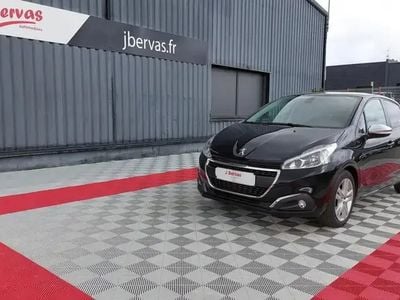 Noir Occasion 2019 Peugeot 208 Signature Sky Citadine | 11 690 €