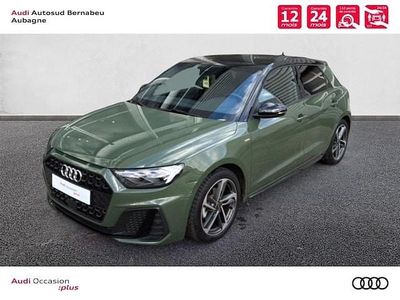 Occasion Audi A1 Sportback S-line plus 116 ch (85 kW) 2025 Vert district métallisé noir mythe métallisé Citadine