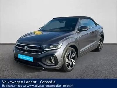 Gris cendré métallisée, capote noire Occasion 2025 VW T-Roc Cabriolet R-line Cabriolet | 44 990 €