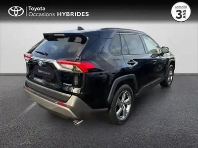 Occasion Toyota RAV4 Hybrid 218 ch (160 kW) 2021 Noir attitude métallisé SUV