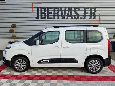 Blanc Occasion 2019 Citroën Berlingo Feel Monospace | 15 999 € (Prix assez cher)