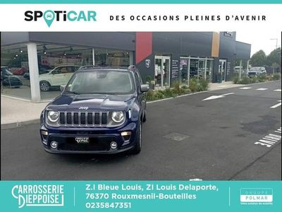 Bleu Occasion 2021 Jeep Renegade Limited SUV | 18 980 € (Prix juste)