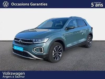 Bleu petrole Occasion 2025 VW T-Roc SUV | 31 990 € (Prix juste)