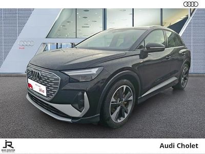 Noir mythe métallisé Occasion 2023 Audi Q4 e-tron Advanced SUV | 44 899 € (Prix juste)