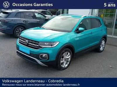 Turquoise maui métallisée Occasion 2023 VW T-Cross Style SUV | 23 990 € (Prix juste)