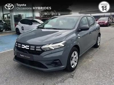 Gris moonstone métallisé Occasion 2023 Dacia Sandero Essentiel Berline | 11 480 € (Super prix)