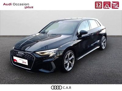 Noir mythic métallisé Occasion 2021 Audi A3 Sportback e-tron S-Line Citadine | 25 900 € (Prix juste)
