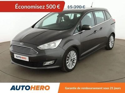 Gris Occasion 2018 Ford Grand C-Max Titanium Monospace | 14 890 € (Bon prix)