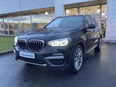 Noir Occasion 2019 BMW X3 Luxury Line SUV | 28 900 € (Prix juste)