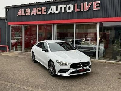 Blanc Occasion 2020 Mercedes CLA250e AMG line Berline | 27 990 € (Prix juste)