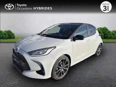 Biton gris chrome / toit noir Occasion 2022 Toyota Yaris Hybrid Sport Berline | 20 990 € (Prix assez cher)