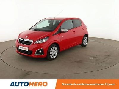Rouge Occasion 2019 Peugeot 108 Style Citadine | 8 890 € (Prix juste)