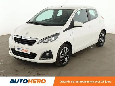 Occasion Peugeot 108 Allure 72 ch (52 kW) 2018 Blanc Citadine
