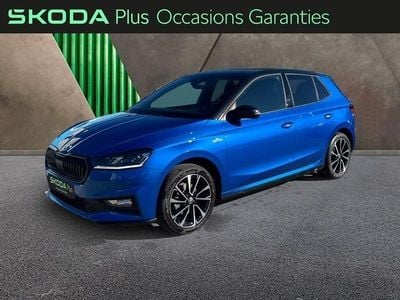 Occasion Skoda Fabia Monte Carlo 150 ch (110 kW) 2025 Bleu racing métallisé Citadine