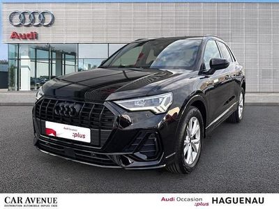Noir mythique métallisé Occasion 2025 Audi Q3 S-line plus SUV | 44 989 € (Prix assez cher)
