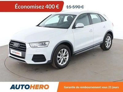 Blanc Occasion 2015 Audi Q3 Ambiente SUV | 15 190 € (Prix juste)
