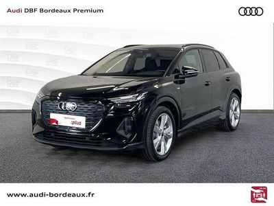 Noir mythe métallisé Occasion 2024 Audi Q4 e-tron Design SUV | 43 990 € (Prix juste)